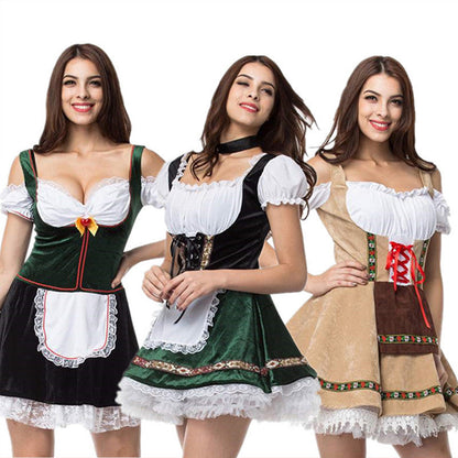Funny Plus Size Beer Girl Costume Dress - OutfitLondon