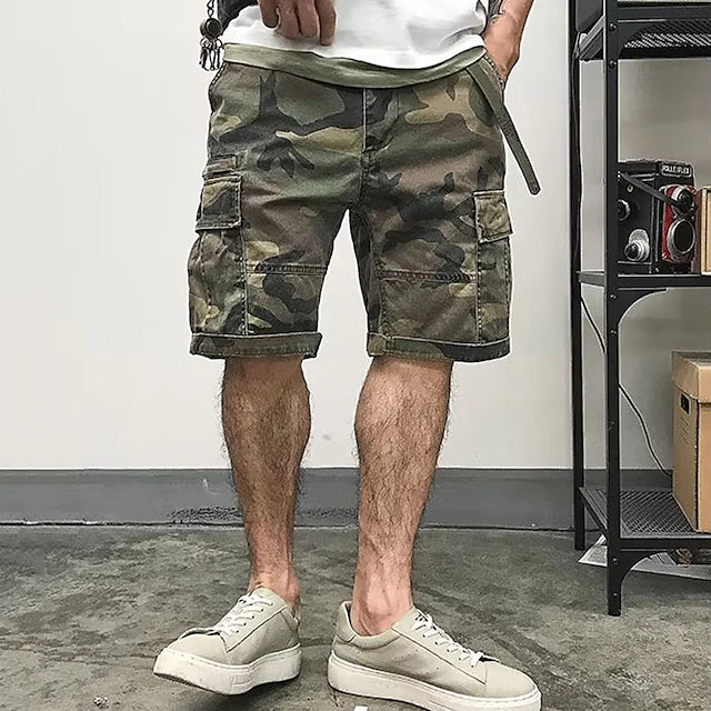 Men's Cargo Shorts Camo Shorts Shorts Hiking Shorts
