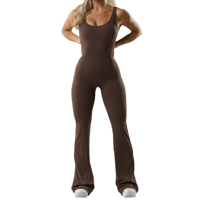 Women's Casual Stretch Cotton Yoga Bodysuit