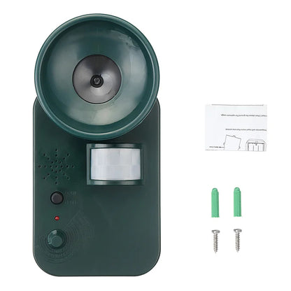 5000sqft 9v Dc Ultra Sonic Cordless Pest Animal Repeller Outdoor Safely Repel Various Animal