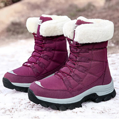 Warm Waterproof Winter Snow Boots for Women