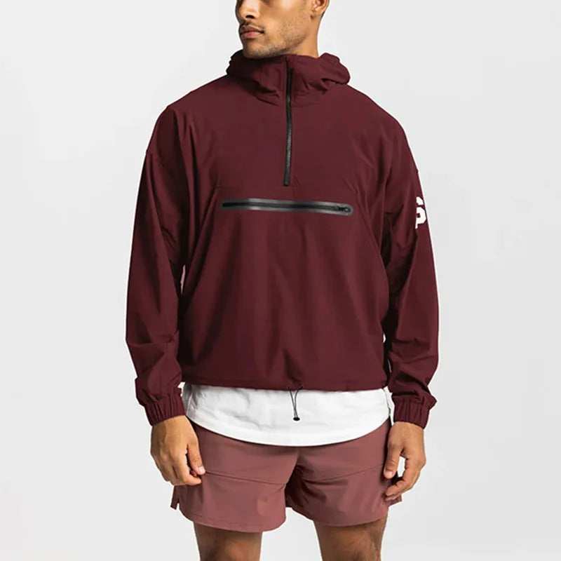 Waterproof Breathable Zip Up Coat - OutfitLondon