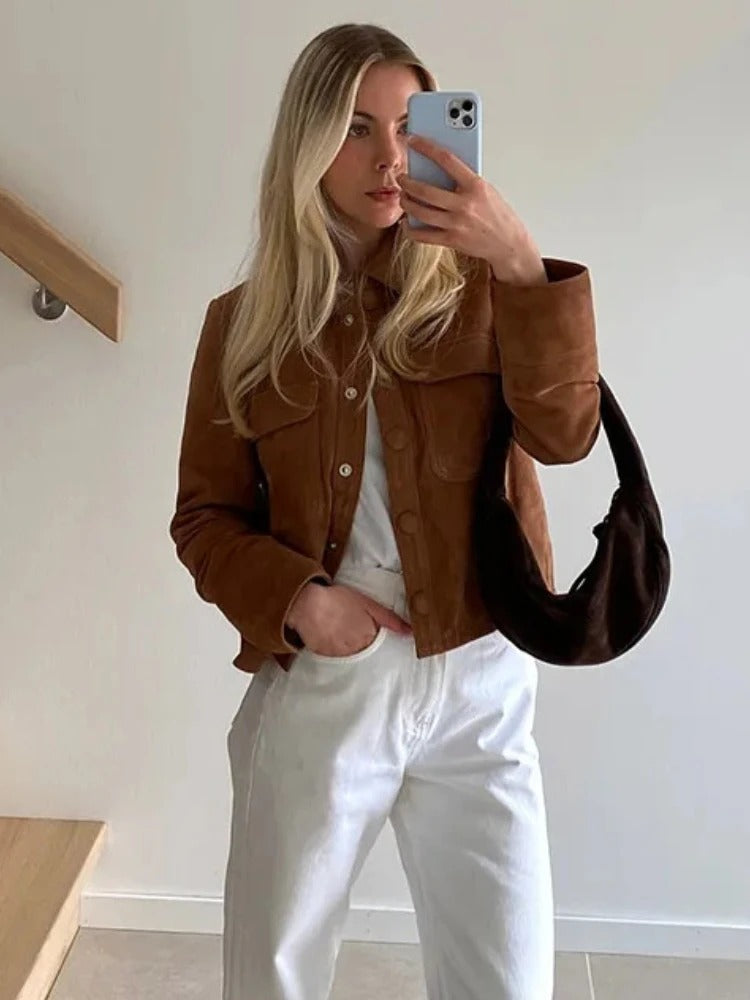 Stylish Relaxed Fit Women's Coat
