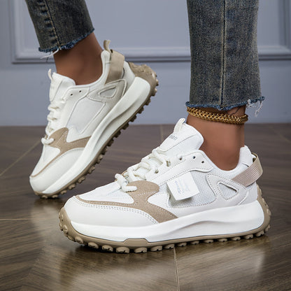 Ergonomic Lace-up Shoes for Women with Soft Sole