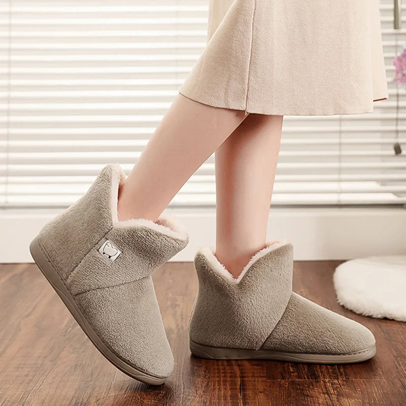 Soft Fur Cloud Boots
