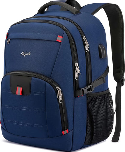 Durable Laptop Backpack with USB and Anti-Theft Features