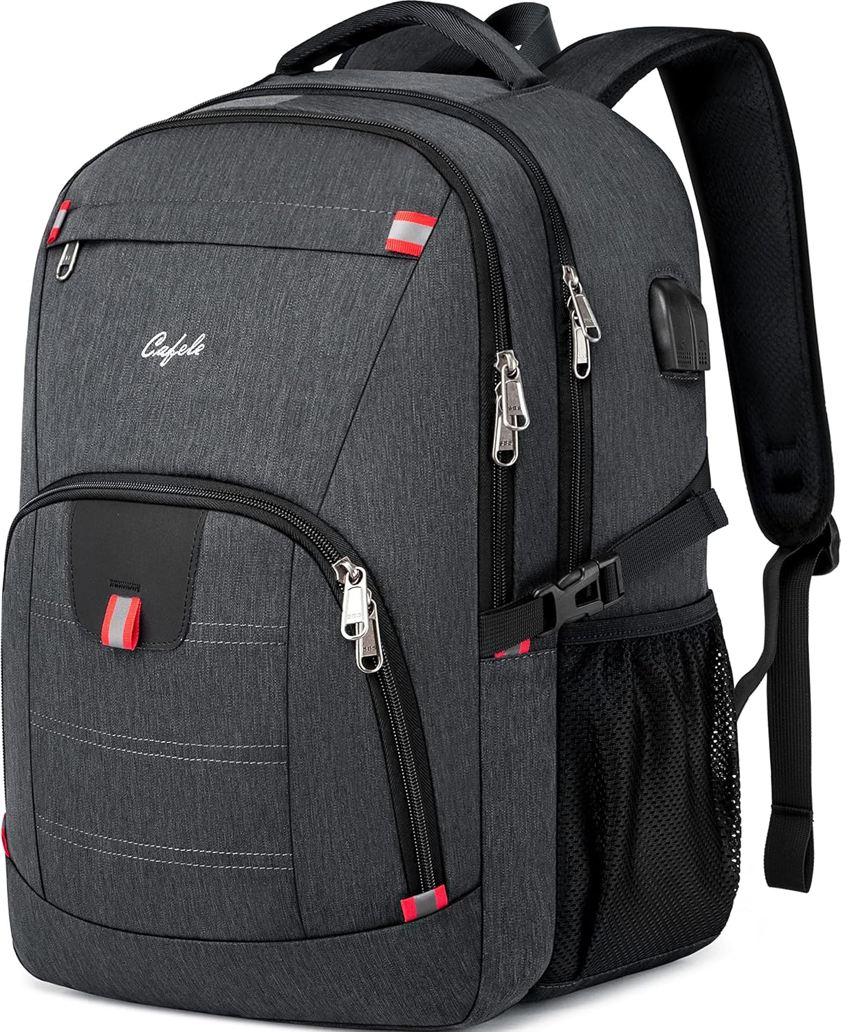 Durable Laptop Backpack with USB and Anti-Theft Features