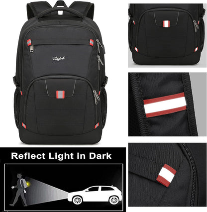 Durable Laptop Backpack with USB and Anti-Theft Features