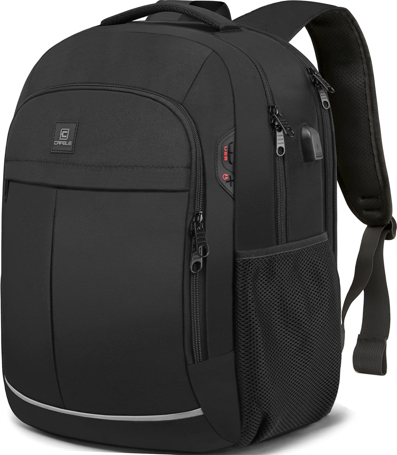 Durable Laptop Backpack with USB and Anti-Theft Features
