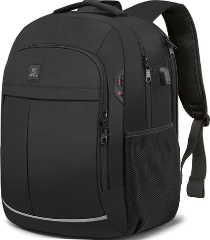 Durable Laptop Backpack with USB and Anti-Theft Features