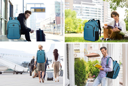 Durable Laptop Backpack with USB and Anti-Theft Features