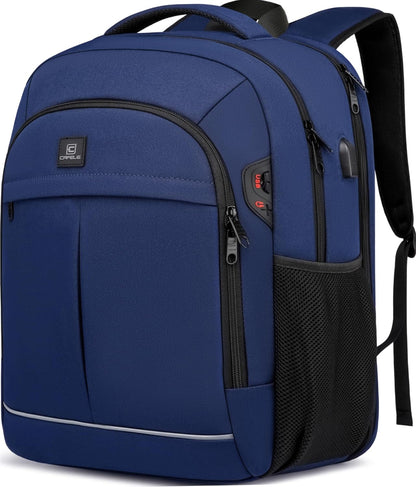 Durable Laptop Backpack with USB and Anti-Theft Features