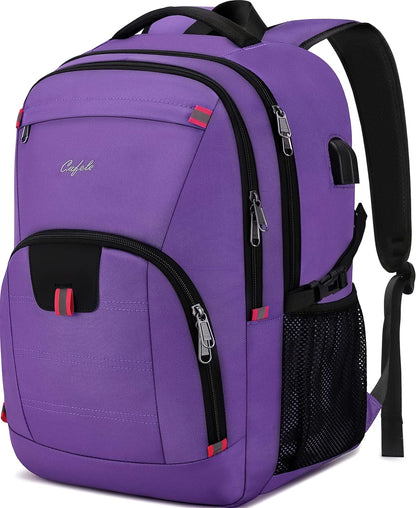 Durable Laptop Backpack with USB and Anti-Theft Features