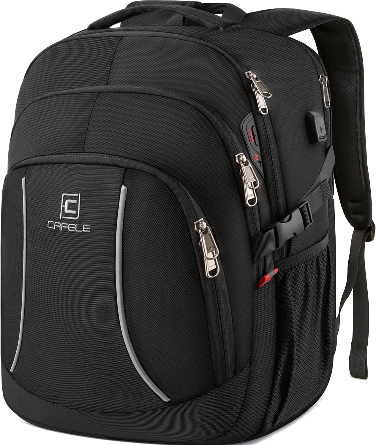 Durable Laptop Backpack with USB and Anti-Theft Features