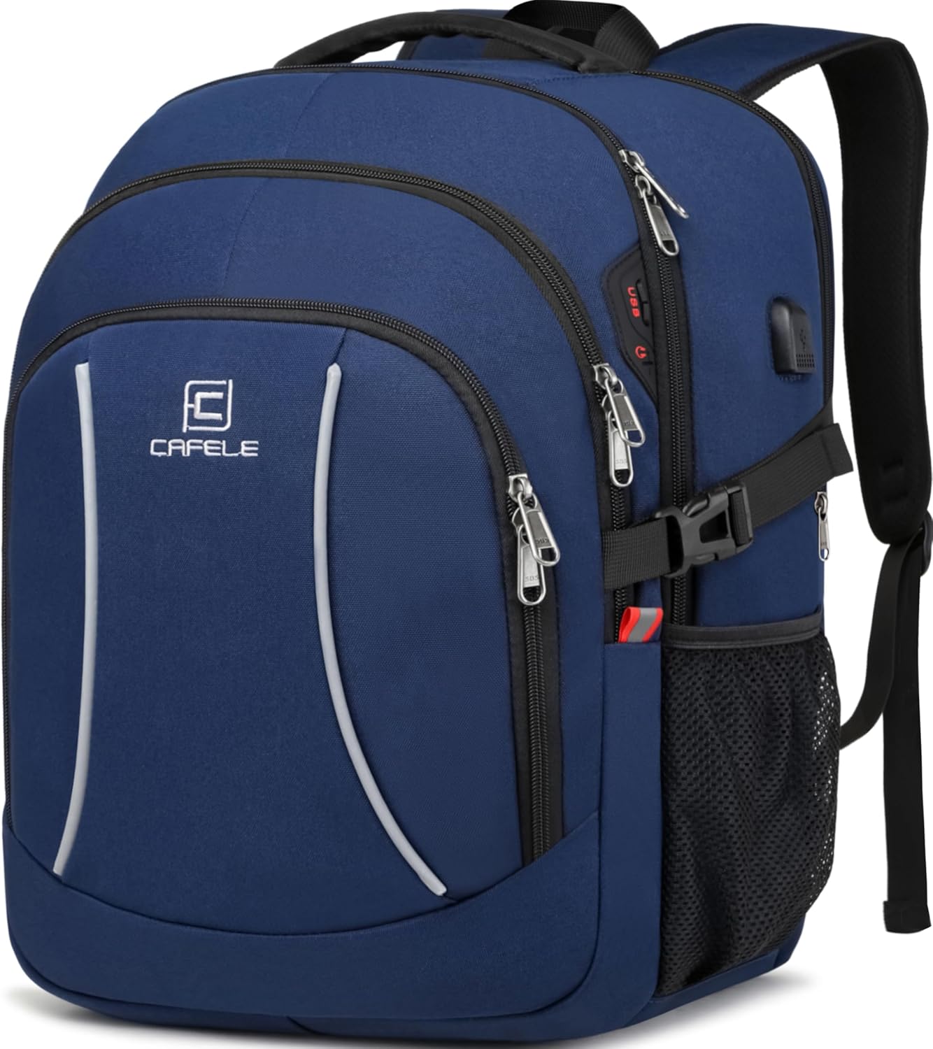 Durable Laptop Backpack with USB and Anti-Theft Features