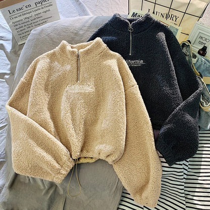 Women's Soft Fleece Sweatshirt for Cold Weather