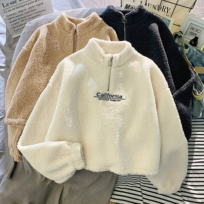 Women's Soft Fleece Sweatshirt for Cold Weather
