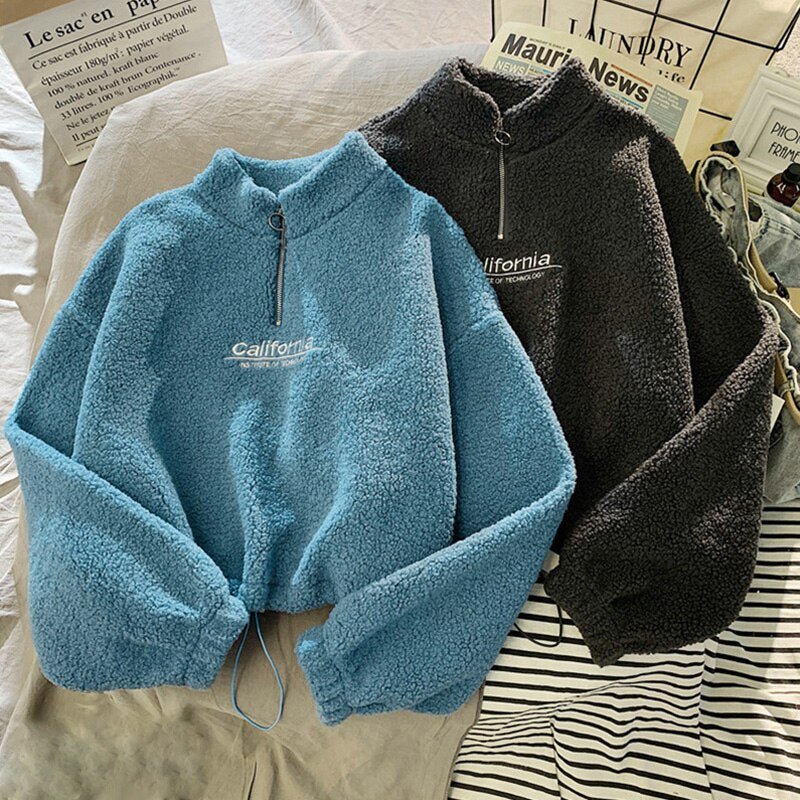 Women's Soft Fleece Sweatshirt for Cold Weather