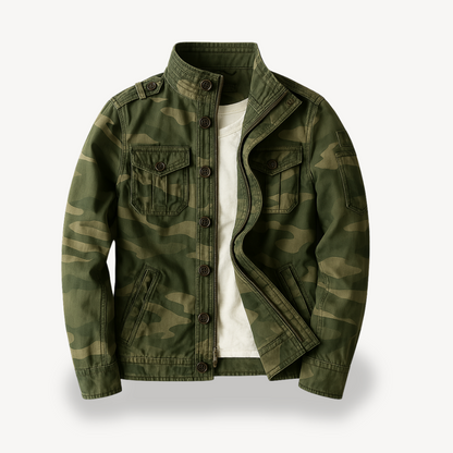 Relaxed Fit Army Style Jacket