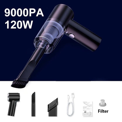 Compact Travel Car Vacuum Cleaner