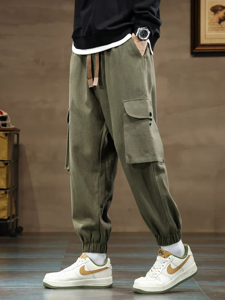 Comfy Men's Jogger Pants Durable Daily Wear