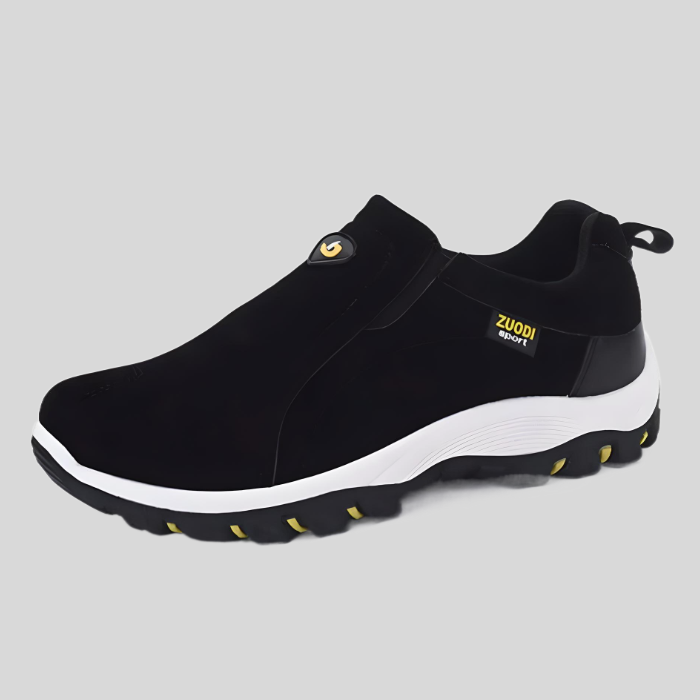 Classic Slip-On Loafers with Logo Detail - OutfitLondon