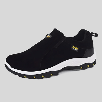 Classic Slip-On Loafers with Logo Detail - OutfitLondon