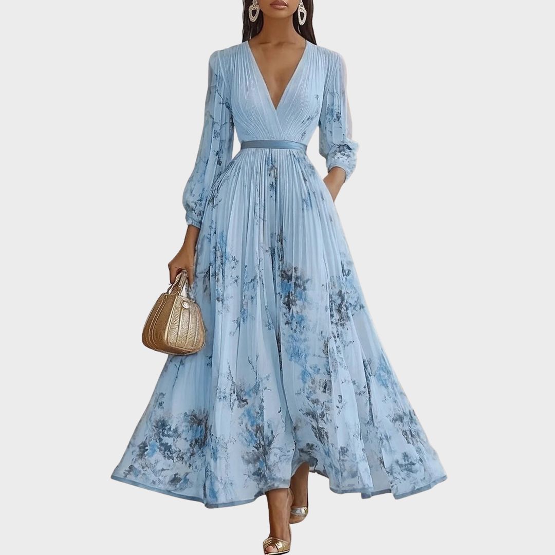 Image of Carla | Women's Sleeveless A-Line Midi Dress