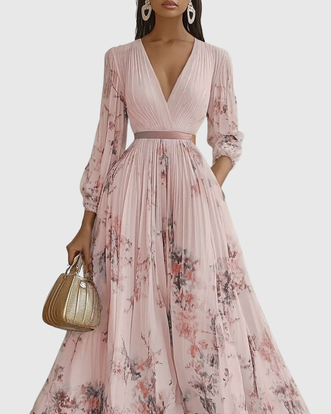Image of Carla | Women's Sleeveless A-Line Midi Dress