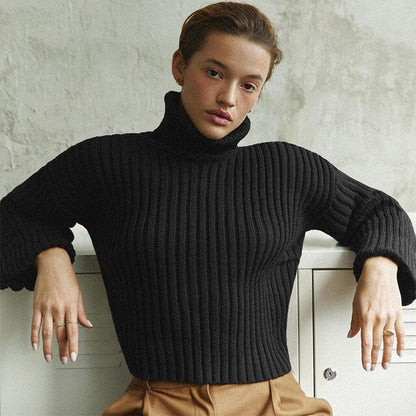 Women's Simple Crew Neck Jumper