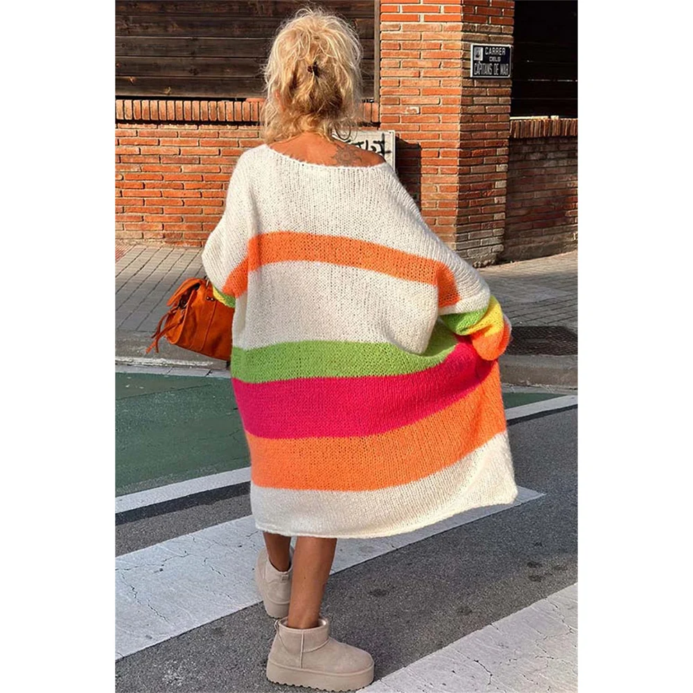 Relaxed Fit Beach Sweater - Pastel