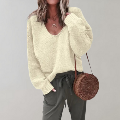 Comfy Crew Neck Women's Sweater