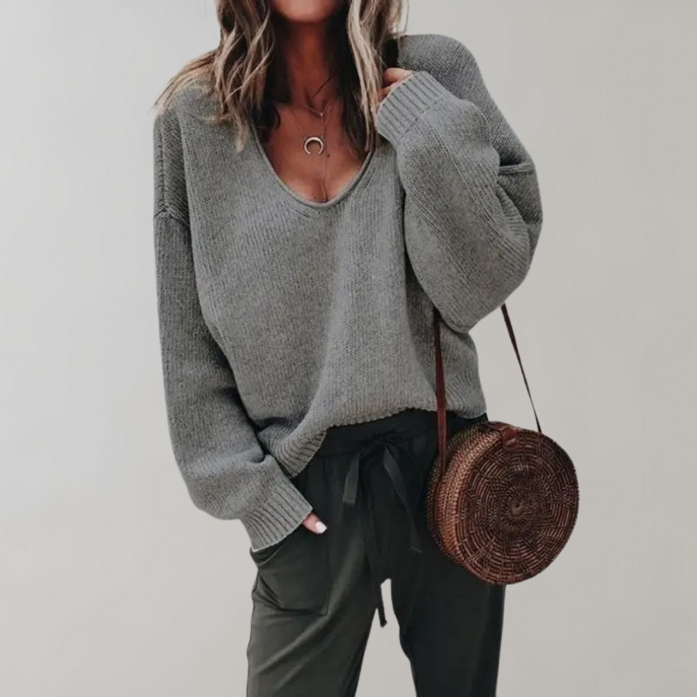 Comfy Crew Neck Women's Sweater