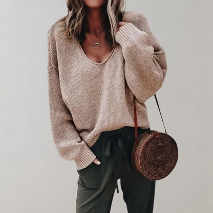 Comfy Crew Neck Women's Sweater
