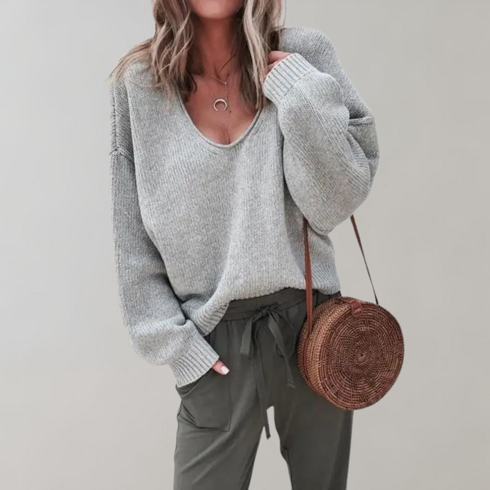 Comfy Crew Neck Women's Sweater