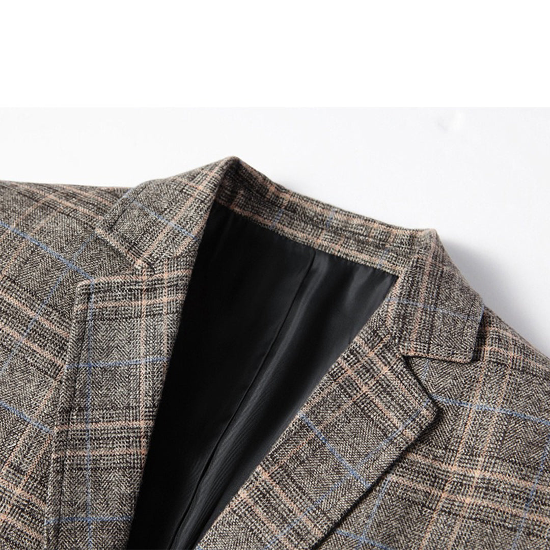 Relaxed Fit Men's Blazer Jacket