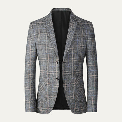Stylish Men's Checked 2 Button Jacket - OutfitLondon