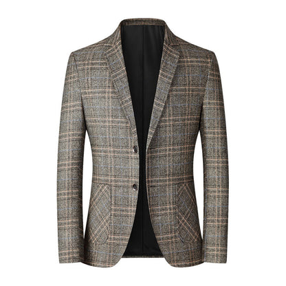 Relaxed Fit Men's Blazer Jacket