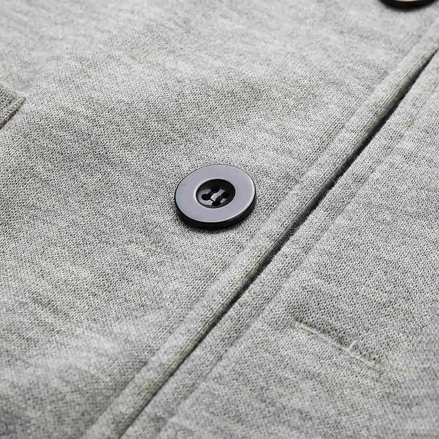 Men's Textured Zipper Sweater Jacket