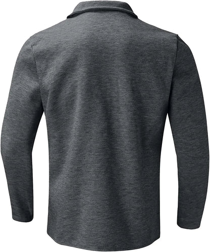 Men's Textured Zipper Sweater Jacket