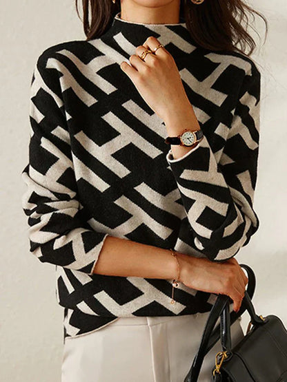 Relaxed Fit Women's Sweater Aria - OutfitLondon