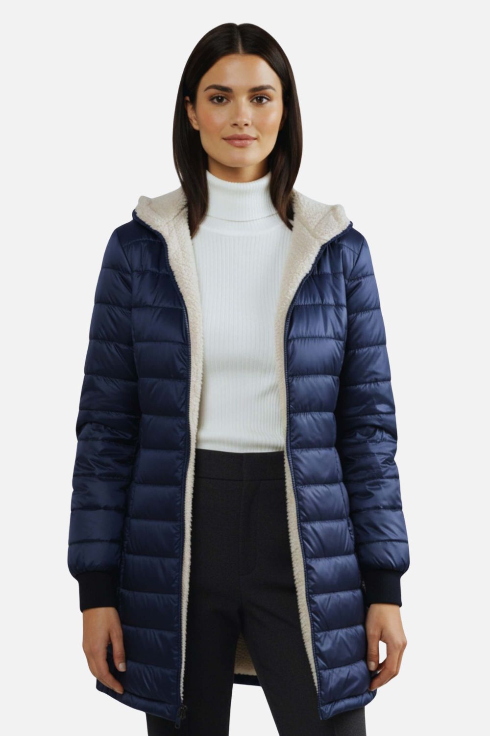 Warm Down Filled Waterproof Parka Coat