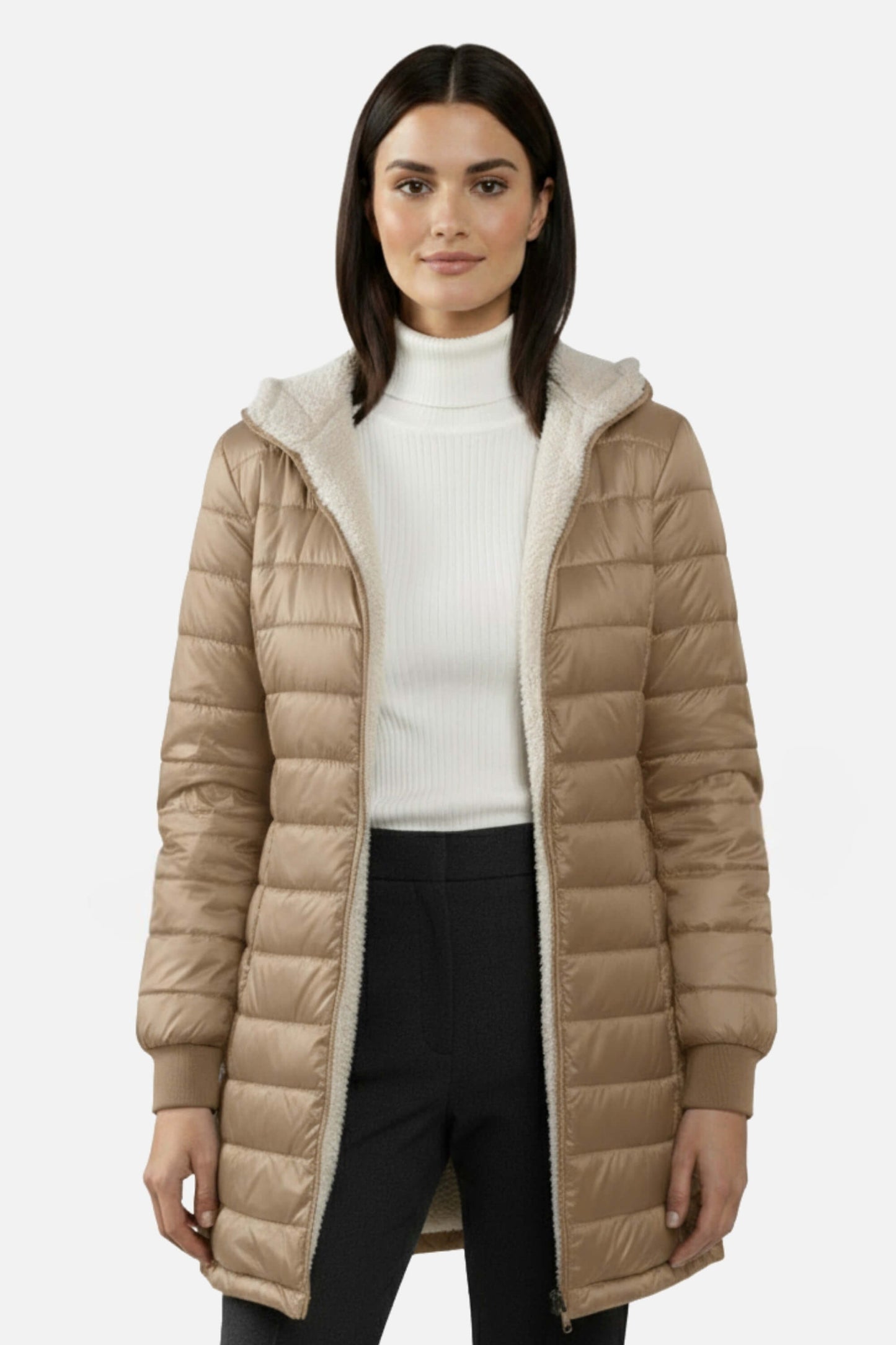 Warm Down Filled Waterproof Parka Coat