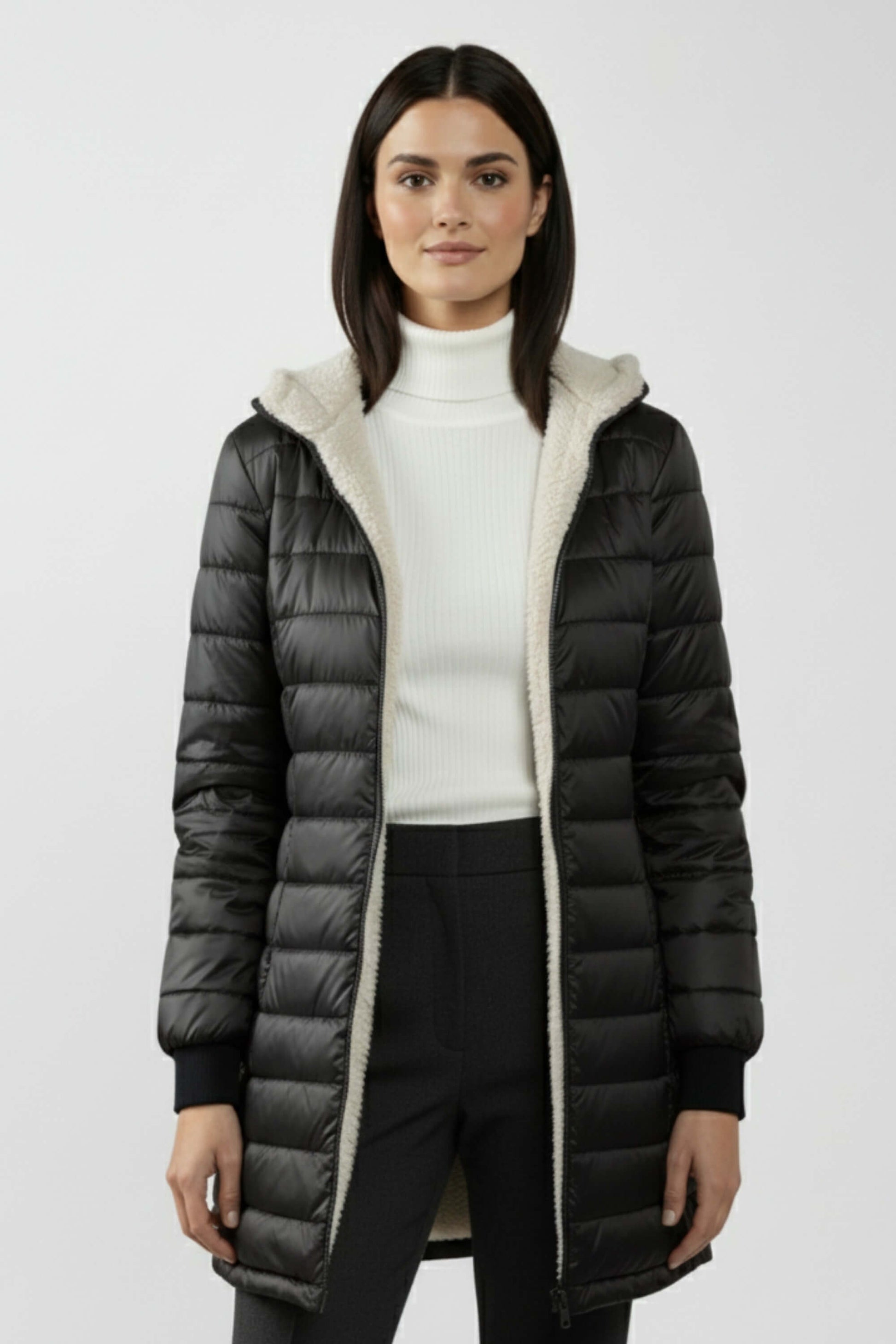 Warm Down Filled Waterproof Parka Coat - OutfitLondon