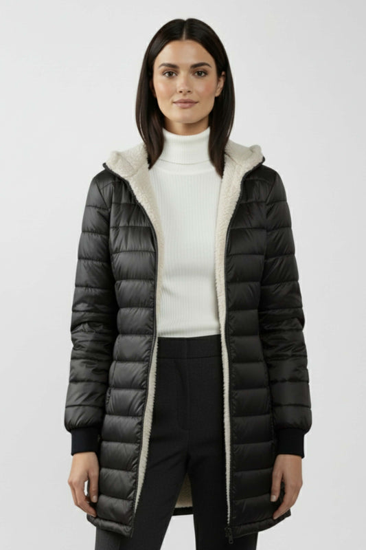 Warm Down Filled Waterproof Parka Coat - OutfitLondon