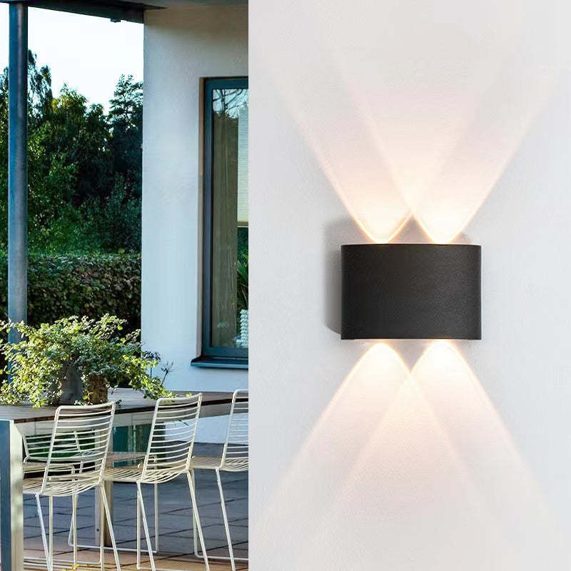 Contemporary Slim 2-Light LED Wall Fixture