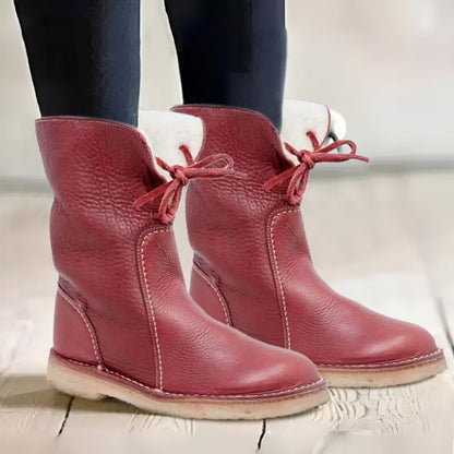 Orthopedic Women Snow Boots| Comfortable Waterproof Mid-Calf Ankle Winter Boots