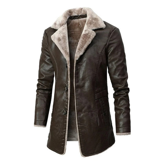 Classic Genuine Leather Mens Jacket Everyday Wear - OutfitLondon