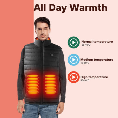 Heated Vest– Lightweight Body Warmer Heated Jacket for Ultimate Comfort