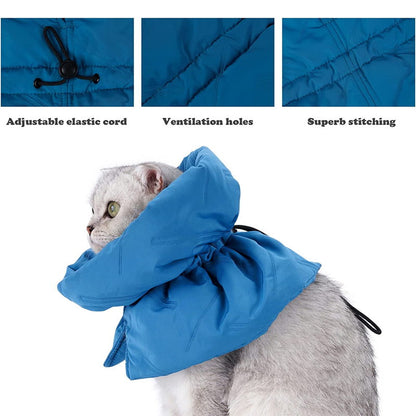 Adjustable Cat Cone Collar,Soft Elizabethan E Collar For Cats After Surgery
